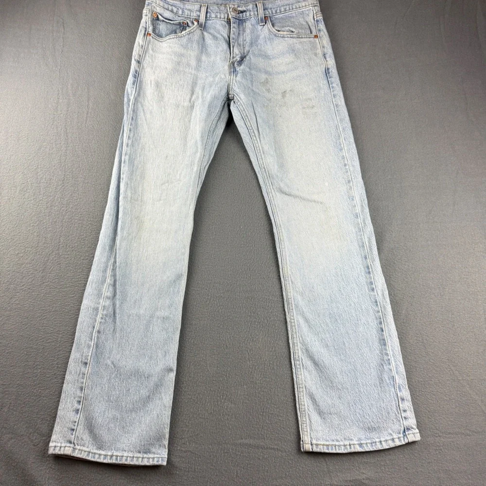 Levis 517 Jeans Men's 32x32 Blue Bootcut Cowboy Western Rodeo Light Wash Slim